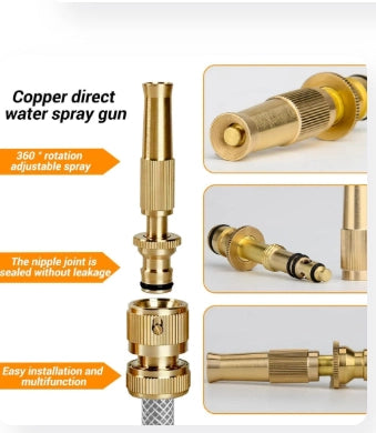 High Pressure Brass Nozzle (Pack of 1)