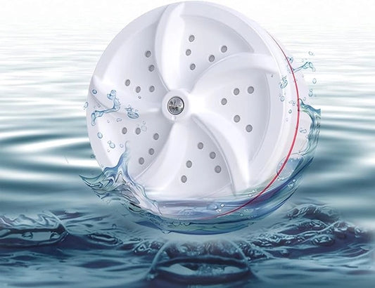 Portable Washing Machine, Mini Ultrasonic Washing Machine 3 in 1 Dishwashers Ultrasonic Waves Suitable for Home