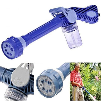Water Cannon 8 in 1 Turbo Water Spray Gun for Car Washing, Gardening Home Cleaning with inbuilt Soap Dispenser Tank