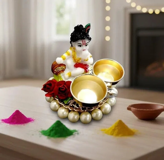 Kanha Tilak Plate, 6 Inches