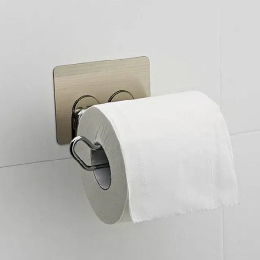 Stailess Steel Wall Mount Self Adhesive Toilet Paper Holder