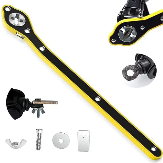 Universal car jack wrench set with accessories