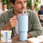 Travel Tumbler – Large 1800ml Capacity with Leak-resistant Lid